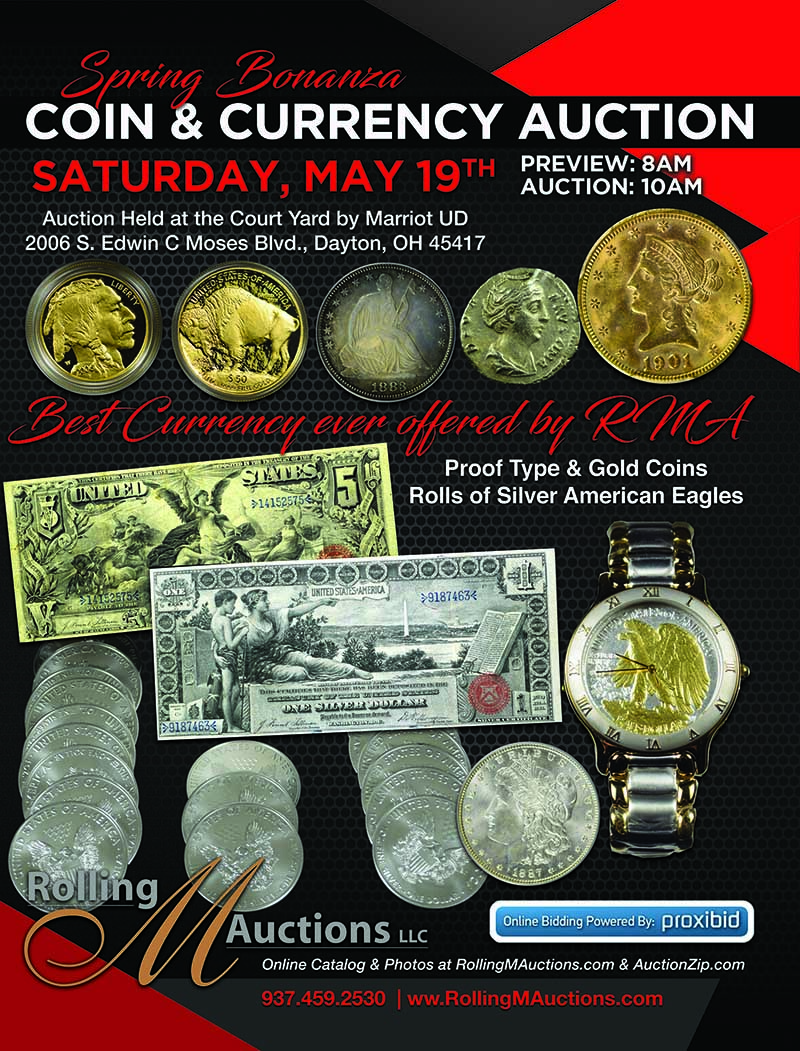 May 19th Coin Auction